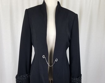standing collar blazer