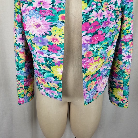 Vintage Margaret Smith Ruched Floral Designer Bou… - image 3