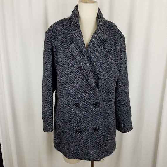 tweed peacoat