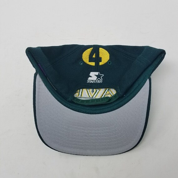 Vintage 90s Brett Favre #4 Green Bay Packers NFL Wool Snapback Hat