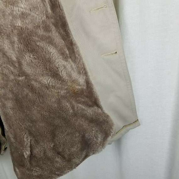 Vintage Aberdeen Deep Pile Faux Fur Lined Jacket … - image 10