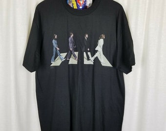 ヴィンテージ 1990 ザ・ビートルズ アビーロード バンド Tシャツ