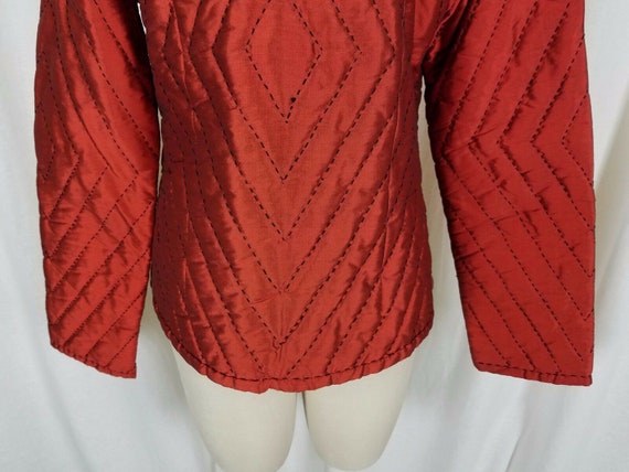 Shira Leah Chicago Quilted Mandarin Asian Inspire… - image 8