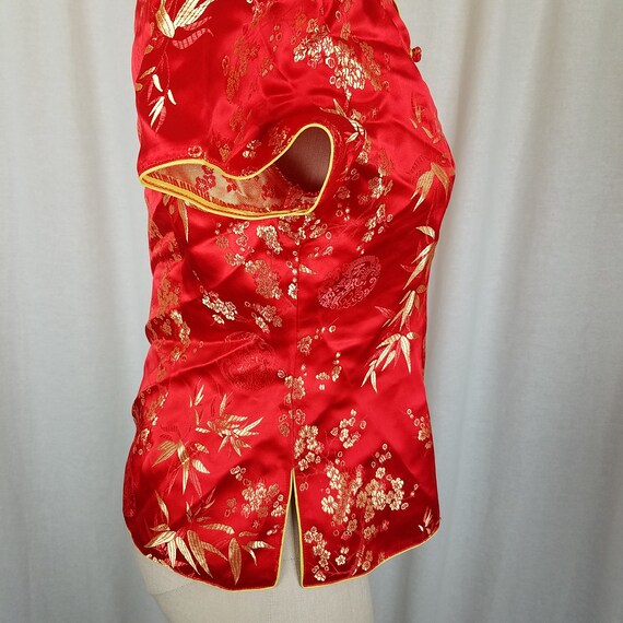 Vintage Traditional Asian Chinese Changshan Silk … - image 5