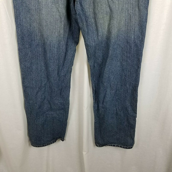 LRG Embellished GRAPHIC Patches Hip Hop Jeans Blu… - image 8