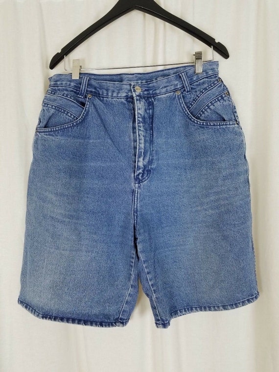 Vintage Stefano 1980s High Waisted Mom Jeans Shor… - image 1