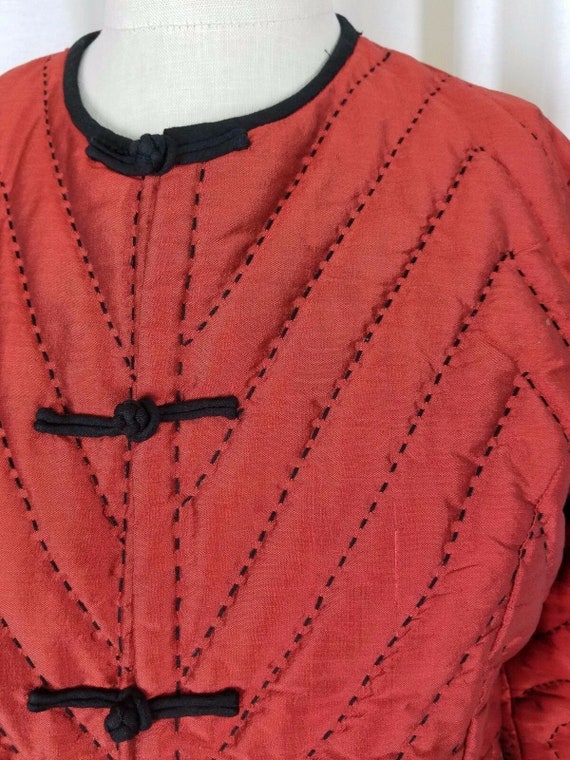 Shira Leah Chicago Quilted Mandarin Asian Inspire… - image 3
