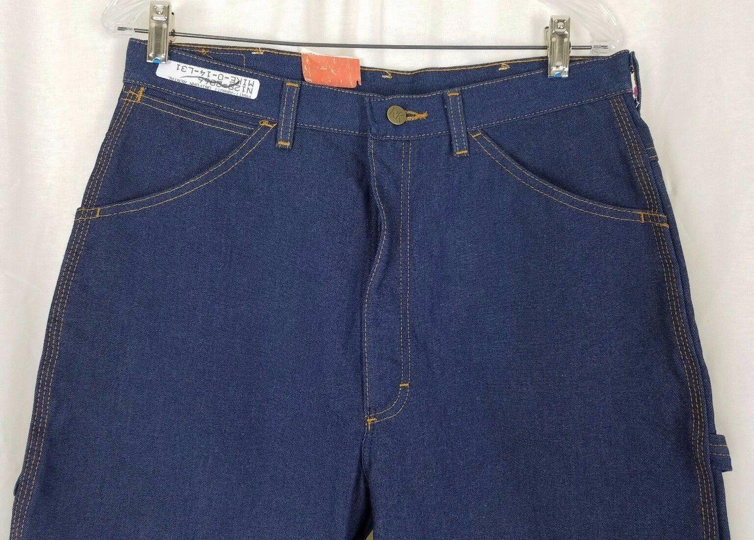 Vintage Red Kap Carpenter Jeans Deadstock Blue DENIM Work Pants