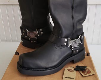 Vintage 90's/00's Harley Davidson Motorcycles Black Leather