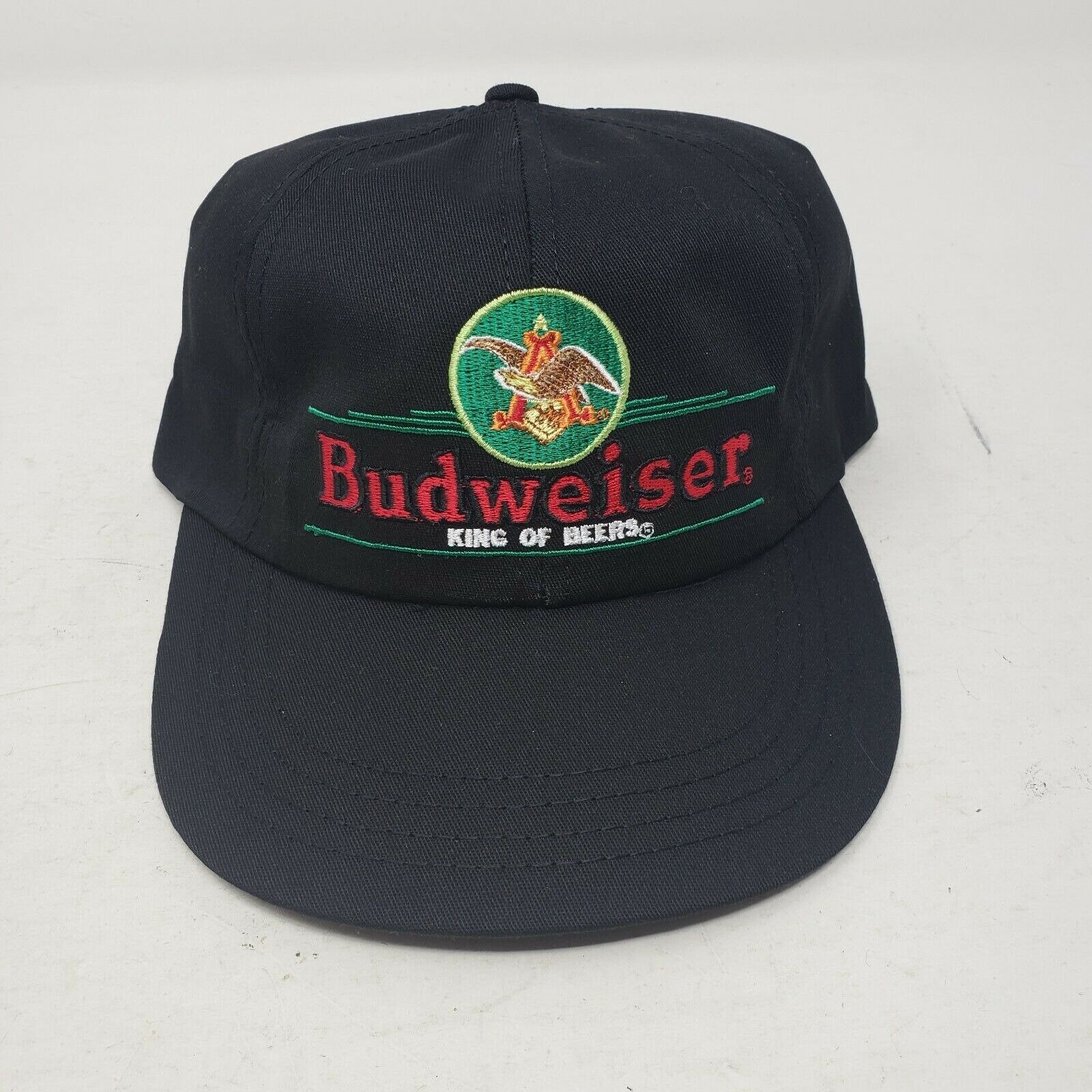 Casquette de baseball Budweiser bière logo couronne rouge chapeau I5
