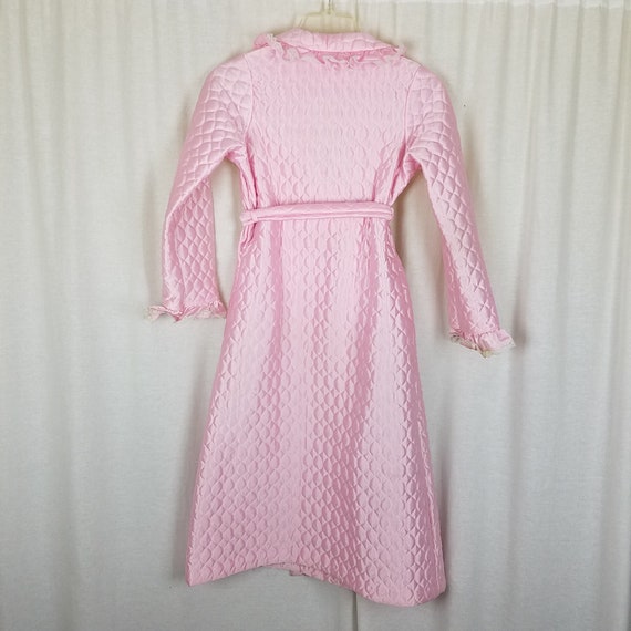 Vintage 1970s Bees & Jam Bubblegum Pink Lace Trim… - image 4