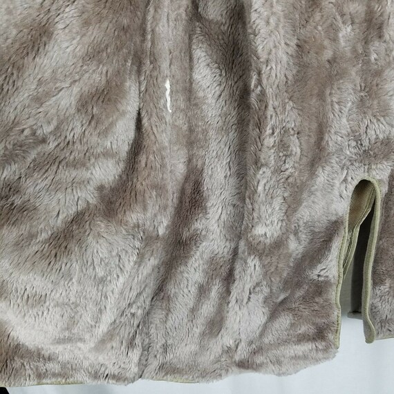 Vintage Aberdeen Deep Pile Faux Fur Lined Jacket … - image 9
