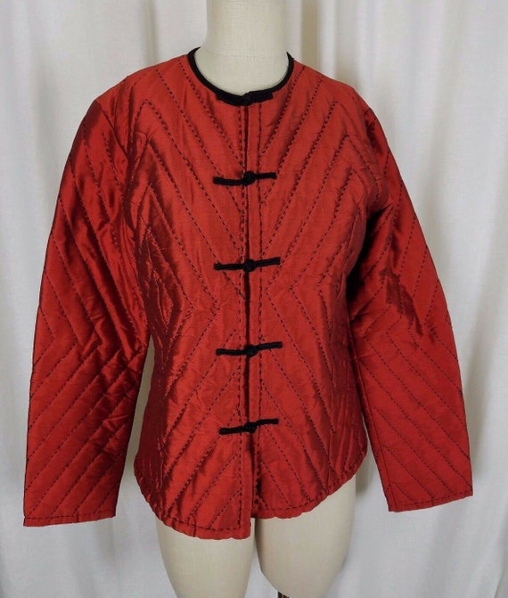 Shira Leah Chicago Quilted Mandarin Asian Inspire… - image 1