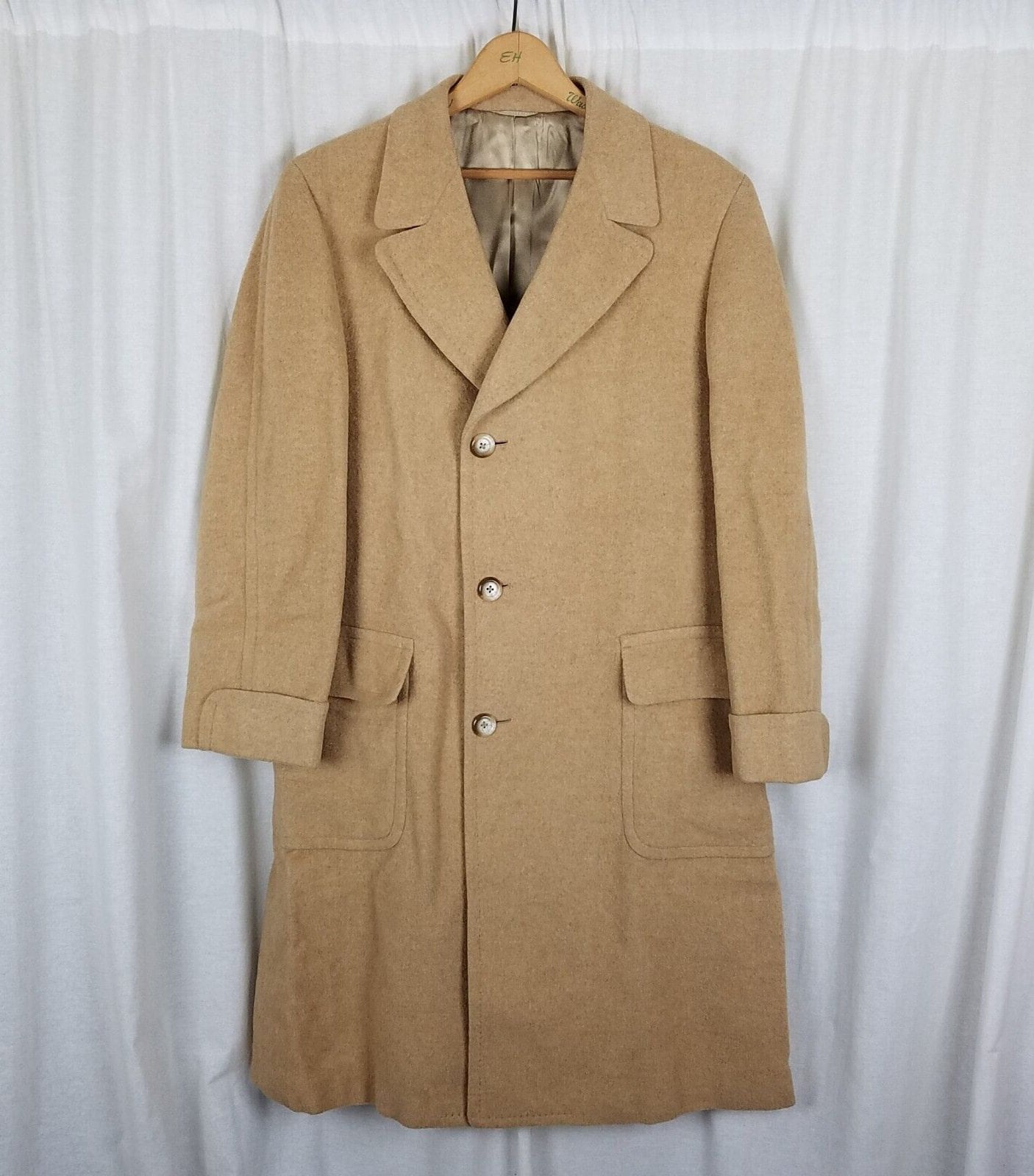 Ralph lauren camel hair coat mens store
