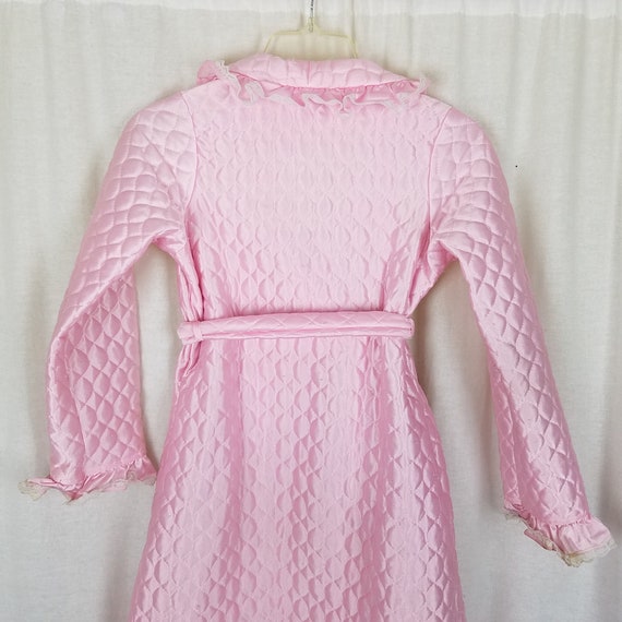 Vintage 1970s Bees & Jam Bubblegum Pink Lace Trim… - image 5