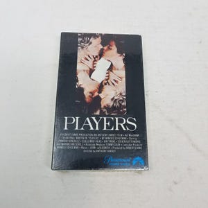 Players Beta Tape 1980 NEW Factory Sealed Watermarks Betamax Movie Paramount