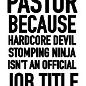 Pastor Appreciation Shirt/Devil Stomping Ninja/Pastor Shirt