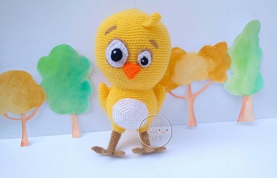 pollito amarillito peluche