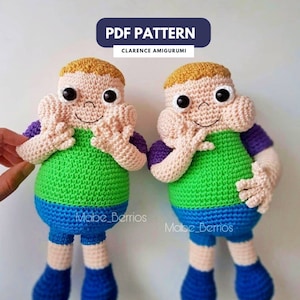 PATTERN PDF Clarence Amigurumi