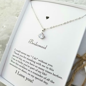 CZ Round Dangling Necklace. CZ Gold Dangling Necklace. Simply Round Diamond Necklace.