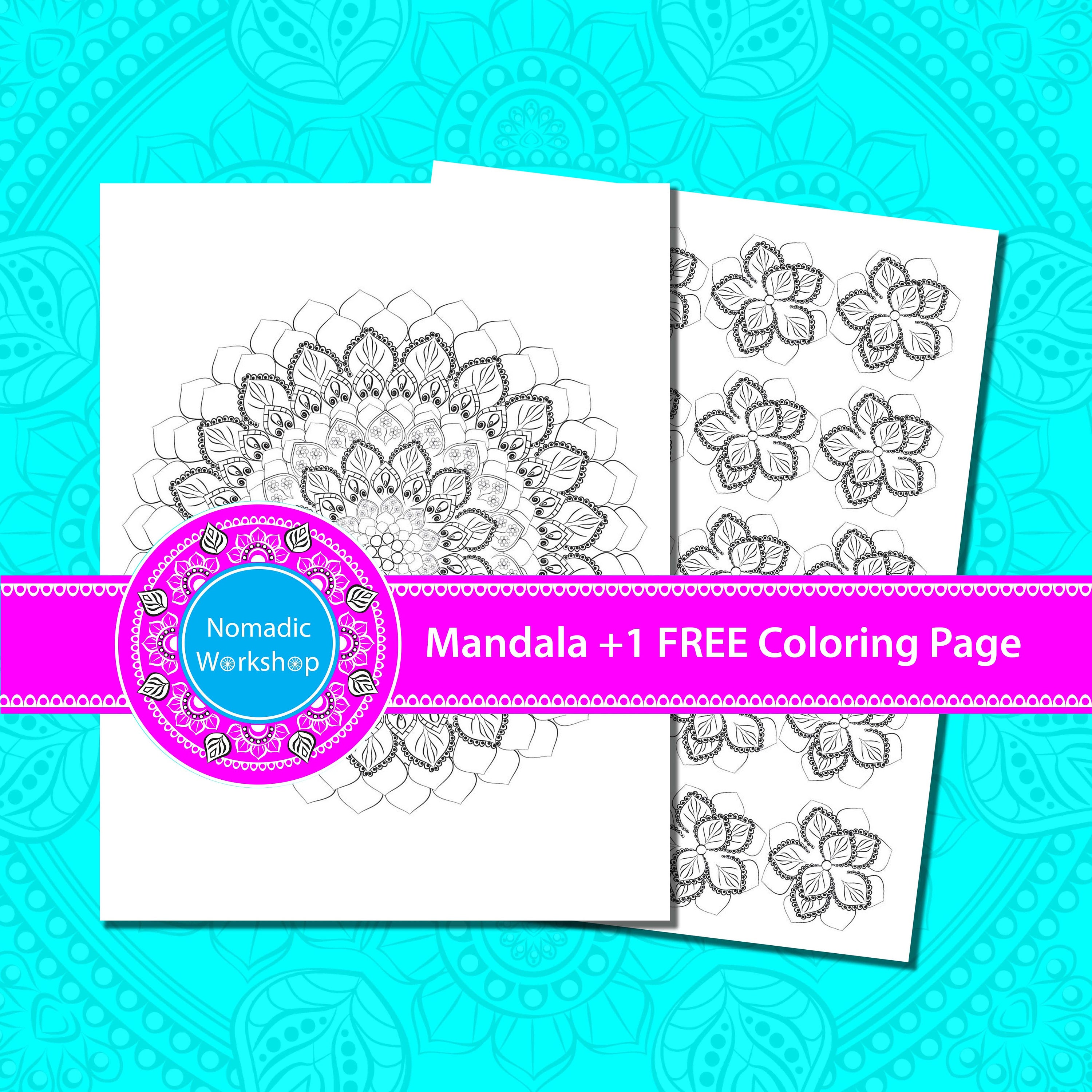 Mandala coloring pages printable for adults Mandala ...