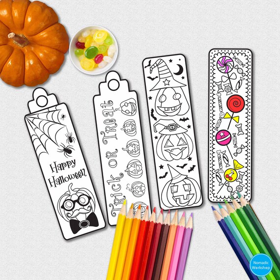 Halloween bookmark coloring bookmarks Bookmark halloween coloring bookmarks little ones printable bookmarks in the direction of coloration planner bookmark printable graphic about Printable Bookmarks to Color called Halloween bookmark coloring bookmarks Bookmark halloween coloring bookmarks children printable bookmarks in the direction of shade planner bookmark printable