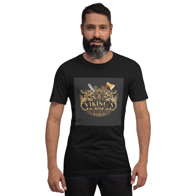 Vikings Blood and Fire - Unisex t-shirt