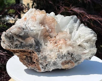 Extra Large Bladed Barite + Hematoid Specimen - 5.5 lb. Rare Mineral for Collectors