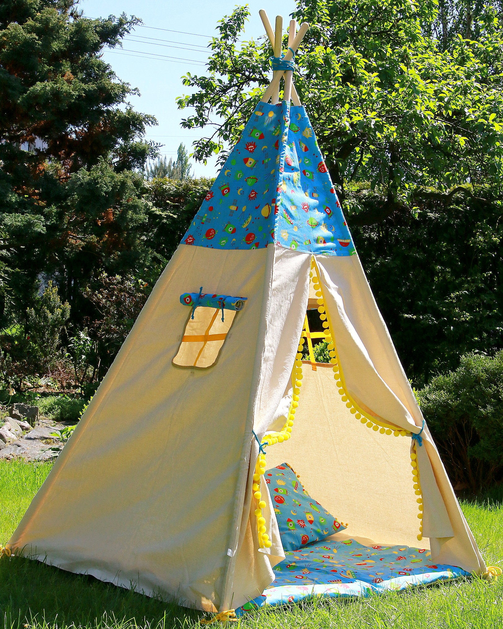 Crazy Universe Teepee Tent Tepe Zelt Play House - Etsy