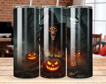 Witch Tumbler Wrap, Spooky Halloween 20oz Design (Digital Download)
