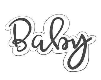 Надпись Baby