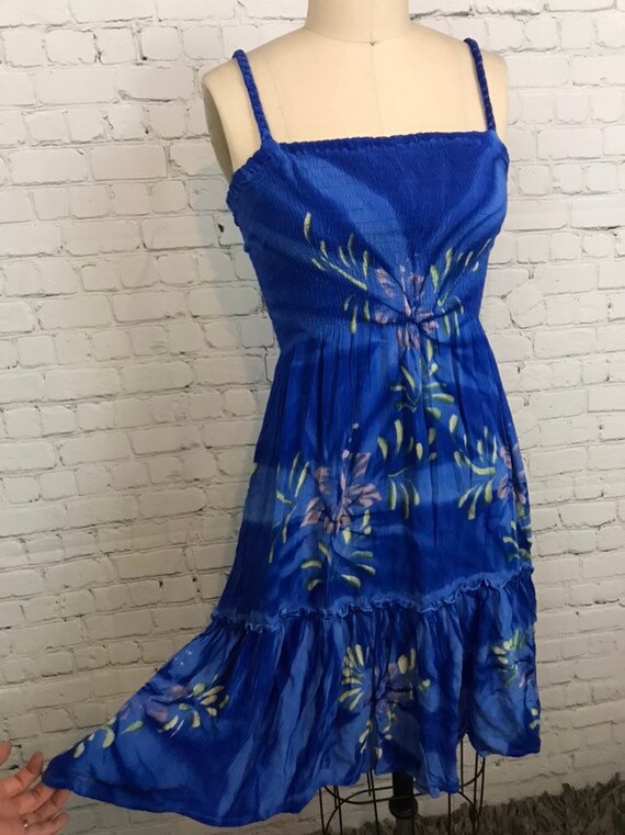royal blue day dress