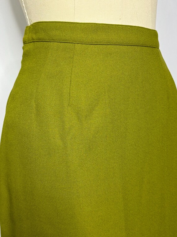 High Waisted Pencil Skirts- Green