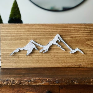 Mountain String Art- Ready to ship!