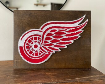 Detroit Red Wings String Art- Ready to ship!