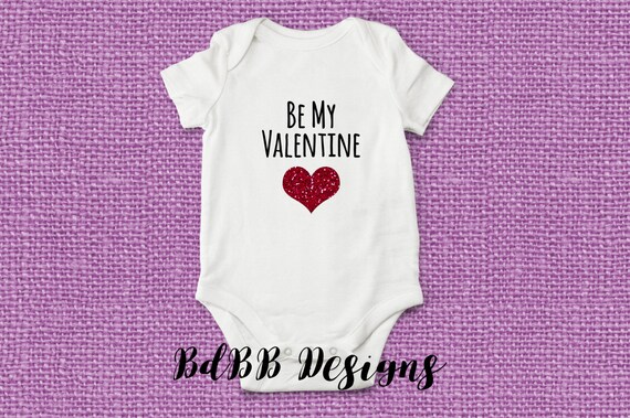 valentines day baby onesie