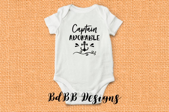 navy baby onesie