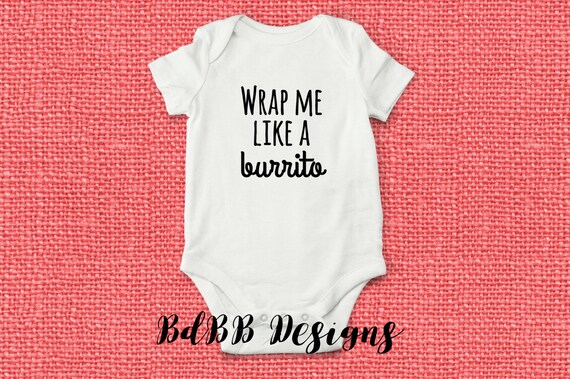 baby burrito onesie