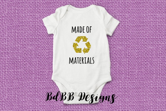 baby clothes made from recycled materials