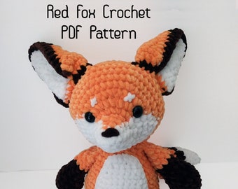 Zorro Rojo - Patrón de Crochet - Tutorial en PDF DESCARGAR