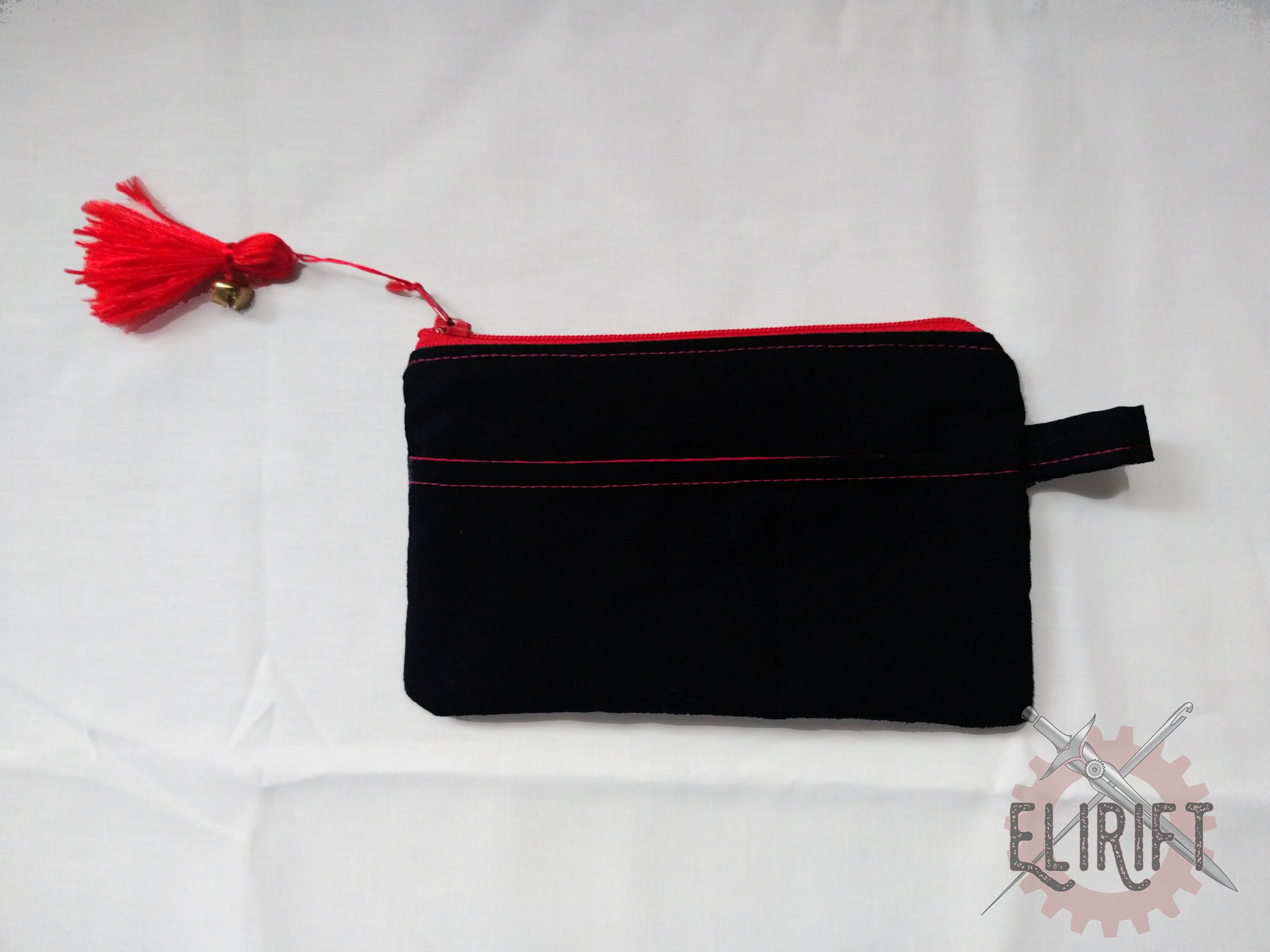 Embroidered Kitsune Fox Head Handmade Wallet Zipper Pouch - Etsy