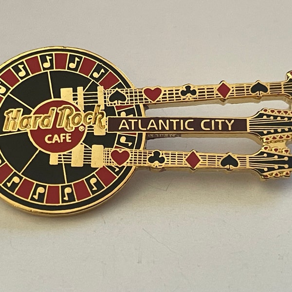 Hard Rock Cafe pin Atlantic City roulette wheel