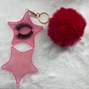 Star Lash Case - With Lashes & keychain