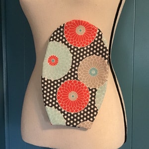 Ostomy Bag Cover, Open or Closed End, Snap or VeIcro Closure, Colostomy Bag Cover, Stoma Cover, Ileostomy, Urostomy, Pouch Cover, Flower