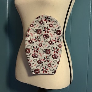 Ostomy Bag Cover, Open or Closed End, Snap or VeIcro Closure, Colostomy Bag Cover, Stoma Cover, Ileostomy, Urostomy, Pouch Cover, Flower