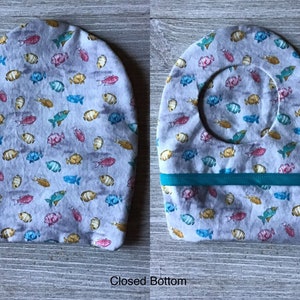 Ostomy Bag Cover, COTTON, Open or Closed End, Snap or VeIcro Closure, Colostomy Bag Cover, Stoma Cover, Ileostomy, Urostomy, Pouch Cover image 10