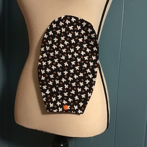 Ostomy Bag Cover, Open End, Snap Closure, Colostomy Bag Cover, Stoma Cover, Ileostomy, Urostomy, Pouch Cover, Ghosts