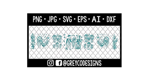 Pyrex Butterprint Pattern Bundle Digital Bundle Svg Png Ai Etsy