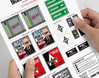 Gotham City Arkham Games Pack *PDF