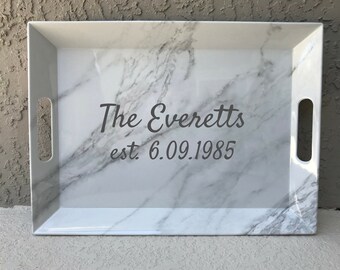 personalized serving platter etsy